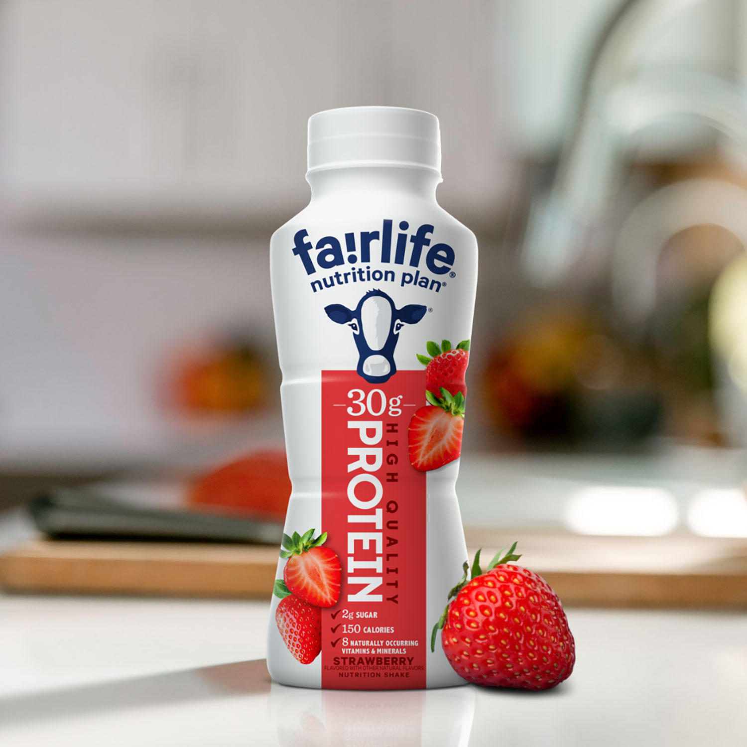 Fairlife Nutrition Plan Strawberry, 30g Protein Shake (11.5 fl. oz., 12 ...